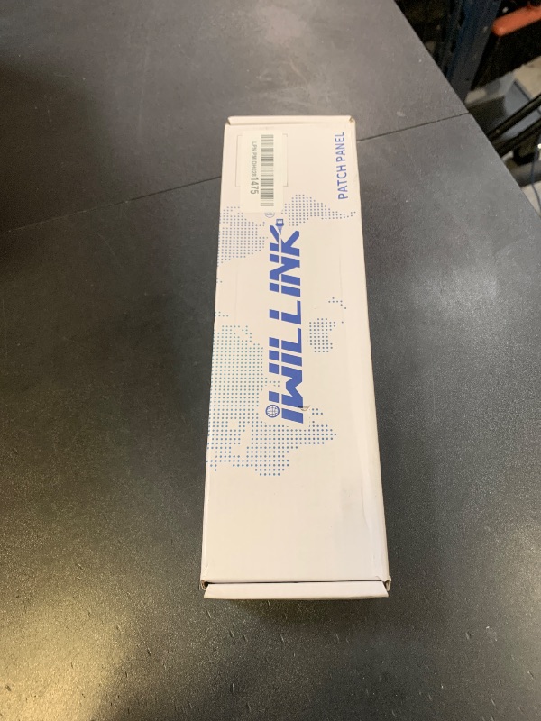 Photo 1 of Iwillink Blank 12-Port Keystone Patch Panel with 89D Wall Mount Bracket, Versatile Vertical/Horizontal Installation, Includes 6 Blank Keystone Inserts for Custom Configurations