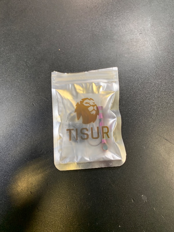 Photo 1 of TISUR Titanium Emergency Whistle,EDC Safety Whistles Necklace Loud up to 120db,Survival Whistles for Survival,Hiking,Camping,Pets Training (Purple(1-Pack))
