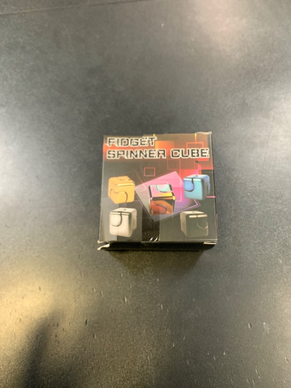 Photo 1 of Fidget Spinner Toys Cube Adults, Easter Basket Stuffers for Teens Metal Cool Stuff Desk Gadgets Office Toys Small Anxiety Figette Sensory Toy ADHD Tool Fingears Figet Stress Valentine Gift for Boys