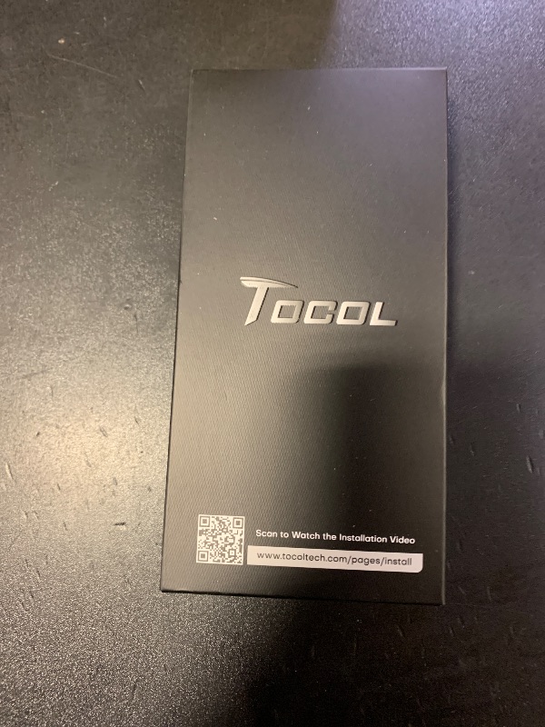 Photo 1 of TOCOL for iPhone 17 Pro Case, Full Camera Protection, Built-in Magnetic Ring, Compatible with Magsafe Charger, Drop Protection, Translucent Matte Phone Case for iPhone 17 Pro 6.3 inch (Black)