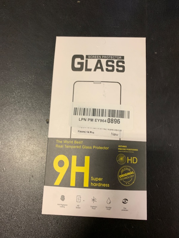 Photo 1 of Anbzsign [2+2 Pack for Xiaomi 14 Pro Privacy Tempered Glass Screen Protector and Camera Lens Protector, Anti-Spy 9H Hardness Case Friendly Film for Xiaomi 14 Pro.