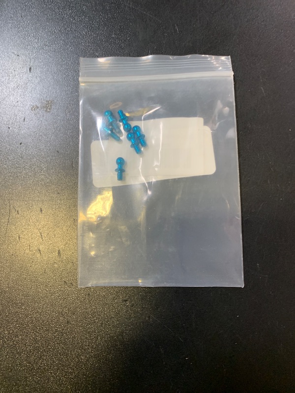 Photo 1 of 10Pack ShareGoo Metal M3 Ball Head Screw Tie Rod Bolts Shock Absorbers Ball Mounts Compatible with Tamiya TT01 TT02 Sakura D5 1/10 RC Car