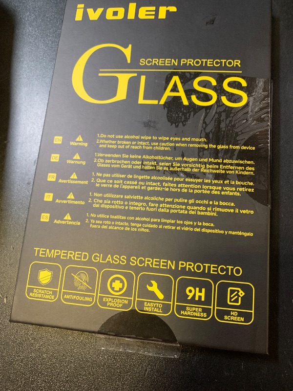 Photo 1 of ivoler 4-Pack Tempered Glass Screen Protector Designed for Nintendo Switch 2 2025 with [Alignment Frame] Transparent HD Clear[Updated Version] Screen Protector for Switch 2 7.9''