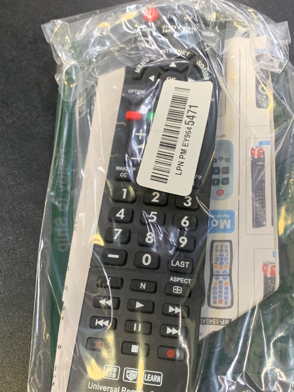 Photo 1 of Replacement Remote Control for Panasonic TVs. 1 Year Warranty