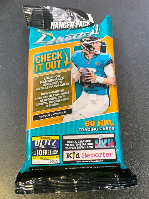 Photo 1 of 2022 Panini Prestige Football Hanger Pack Trading Cards