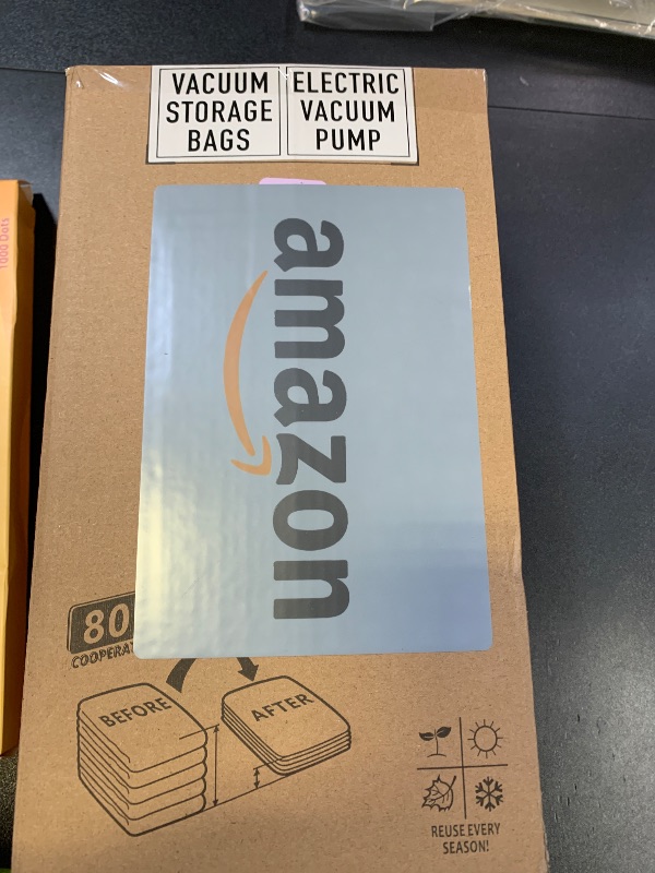 Photo 1 of VMstr 12 Pack Vacuum Seal Bags for Clothing Travel, Carry-on Size for Luggage Compression Packing, Space Saver Bags with High Pressure Electric Pump (DC Power)