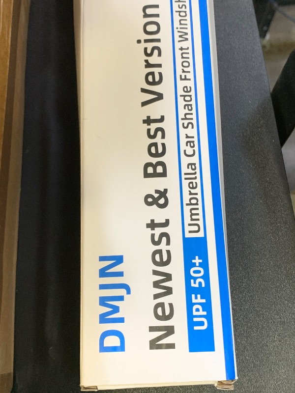 Photo 1 of [Upgrade] DMJN Umbrella Windshield Sun Shade, [Nano-Ice-Crystal Coatings] Umbrella Sunshade for Car - Protect Interior from UV & Keep Car Cooler (Medium)