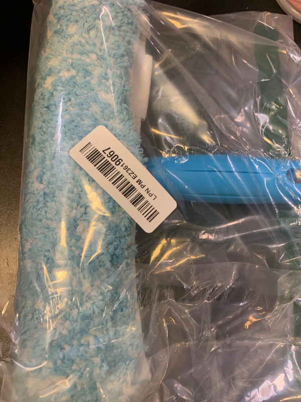 Photo 1 of MR.SIGA Professional Window Cleaning Combo - Squeegee & Microfiber Window Scrubber, 10"