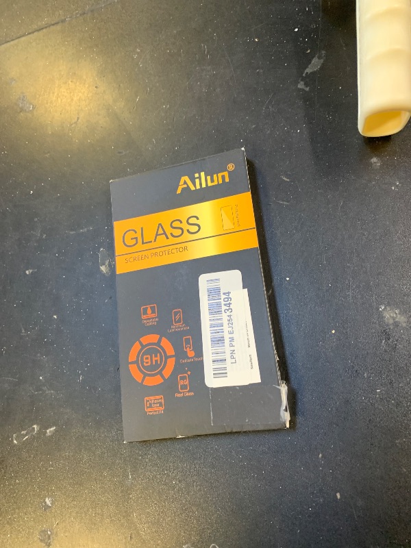 Photo 1 of Ailun 3 Pack Screen Protector for iPhone 14 [6.1 inch] + 3 Pack Camera Lens Protector,Case Friendly Tempered Glass Film,[9H Hardness] - HD