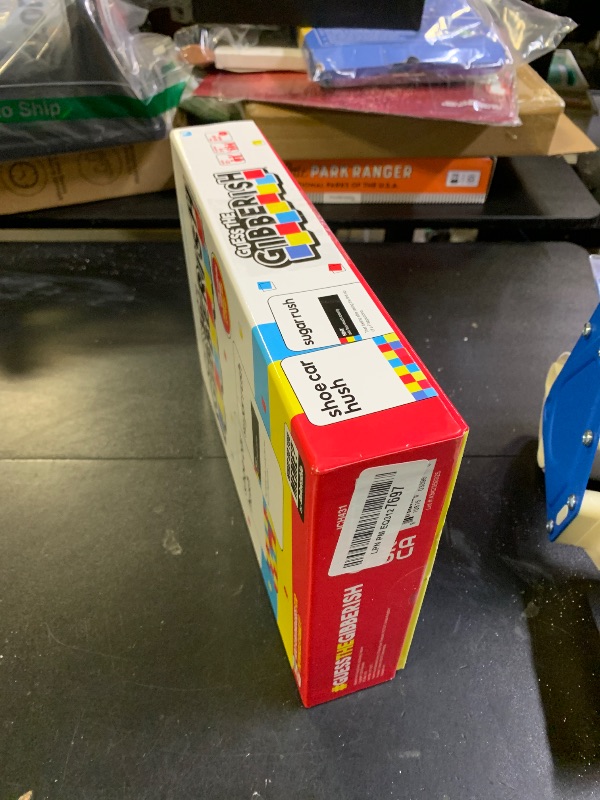 Photo 1 of Guess The Gibberish Card Game for Families by Relatable, From The Creators of Incohereant, Fun Kids Games for Kids 12+, Game Night With Friends, Includes 400 Cards, Instructions, and 1 Sand Timer