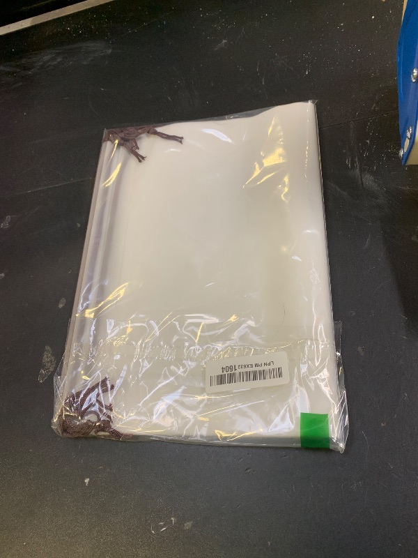Photo 1 of Hoewina Transparent Shoe Bags for Travel with Rope 8PCS Large Clear Shoe Bag Storage 11.8in X 15.7in Portable Travel Shoe Bags for Men and Women