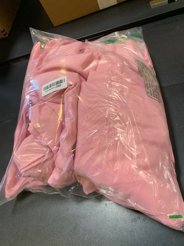 Photo 1 of sancua Rectangle Tablecloths for 6 Foot Tables, 6 Pack - Washable Polyester Fabric Table Cloth for Wedding Party, Birthday, Banquet Reception, 54x108 Inch, Pink