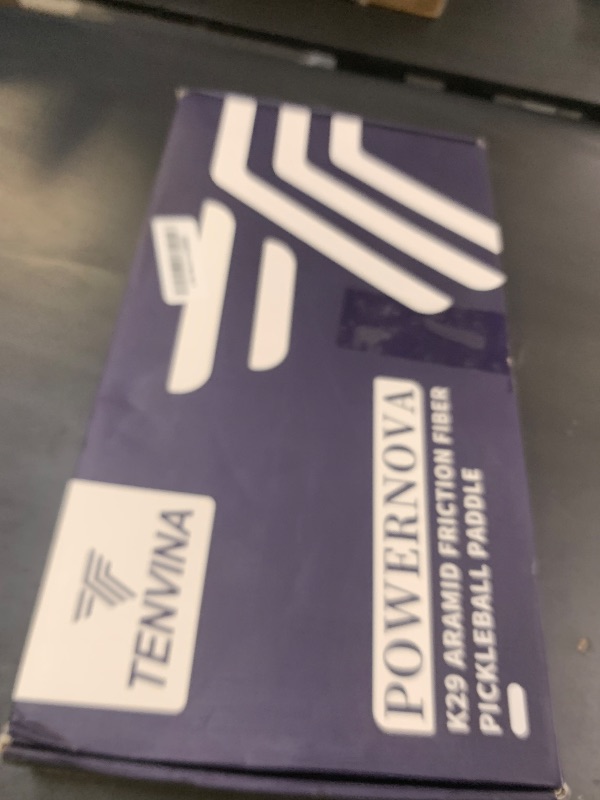 Photo 1 of TENVINA Pickleball Paddles, 2025 POWERNOVA K29 Aramid and Carbon Textured Fiber Pickleball Paddle with TPP Honeycomb Core, Forceful Spin and Explosive Power of USAPA Approved Pickle Ball Paddles