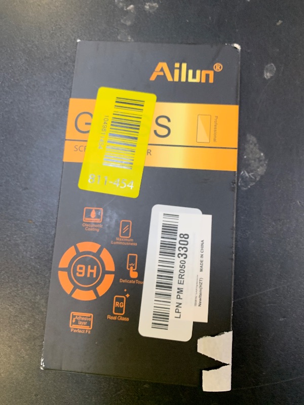 Photo 1 of Ailun 3 Pack Screen Protector for iPhone 15 Pro Max [6.7 inch] + 3 Pack Camera Lens Protector with Installation Frame,Sensor Protection,Dynamic Island Compatible,Case Friendly Tempered Glass Film