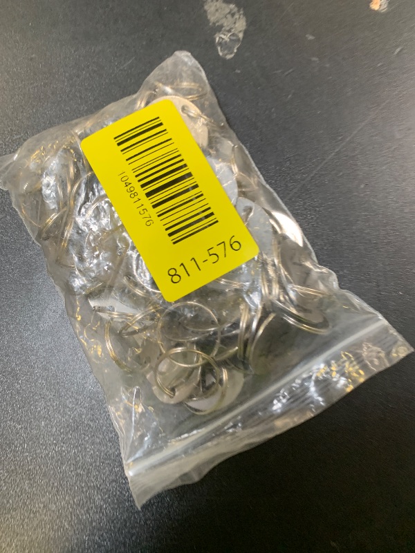 Photo 1 of KALLORY 43pcs Numbered Key Tags: 1-50 Stainless Steel Tags - Key Labels - Number Labels for Dormitory House Lockers