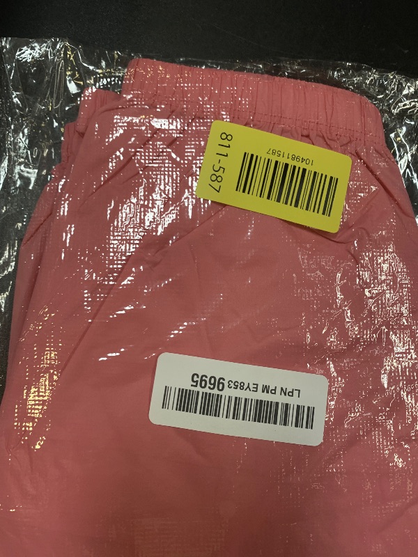 Photo 1 of AQX Adult Leakproof Underwear for Incontinence, Washable Low Noise Reusable Adult Diaper Cover, Pink Plastic Pants Cover Unisex 2Pcs (S, Pink)