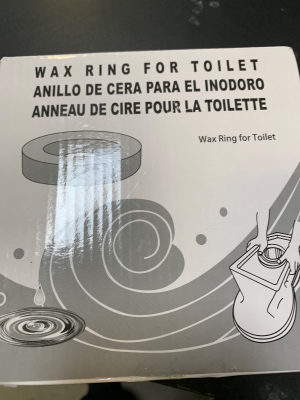 Photo 1 of Hibbent 2 Pack Toilet Wax Ring, Thick Toilet Bowl Wax Ring Gasket for Toilet Bowl, Polyethylene Flange- Gas, Odor and Watertight Seal, Fits 3-inch and 4-inch Waste Line