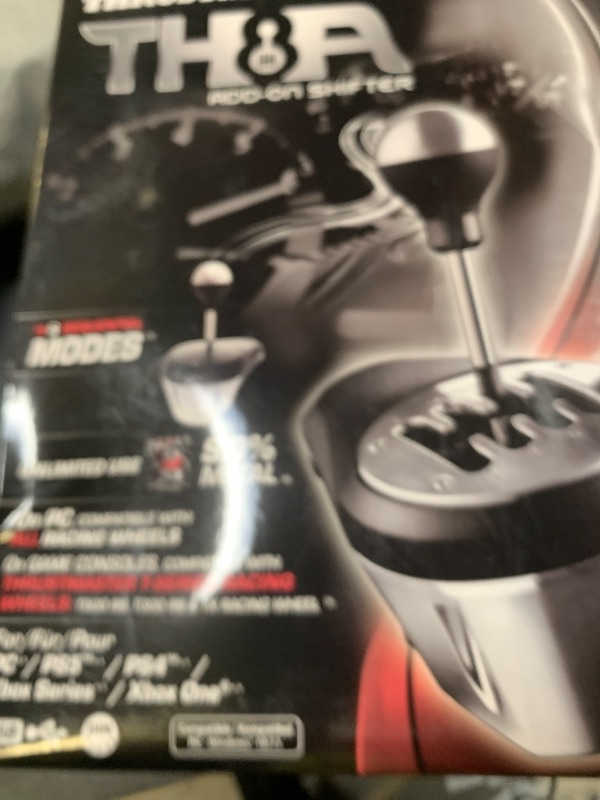 Photo 1 of Thrustmaster TH8A Shifter (compatible w/ PS5, PS5 Pro, PS4, XBOX Series X/S, One, PC)