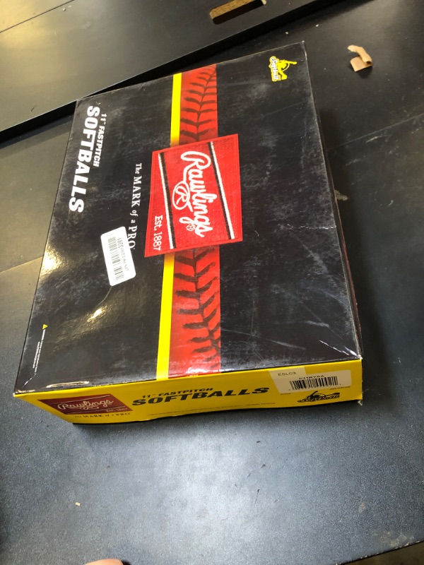 Photo 1 of Rawlings | Official DREAM SEAM Fastpitch Softballs | 11" USA / ASA | Synthetic Cover C11RYSA | 12 Count