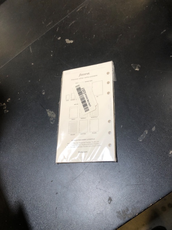 Photo 1 of Filofax Personal week on two pages English lined 2026 diary 26-68418