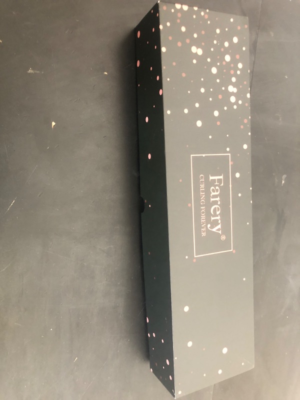 Photo 1 of FARERY Long Barrel Curling Iron 1 1/4 inch, 1.25 Inch Curling Iron for Long Hair, Infused Argan Oil & Keratin, Lasting Styling, 11 Adjustable Temp, Include Clips & Silicone Pad