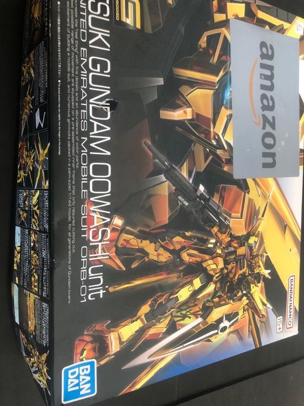 Photo 1 of Bandai Hobby - Mobile Suit Gundam Seed Destiny - #41 Akatsuki Gundam Oowashi Unit RG 1/144 Model Kit
