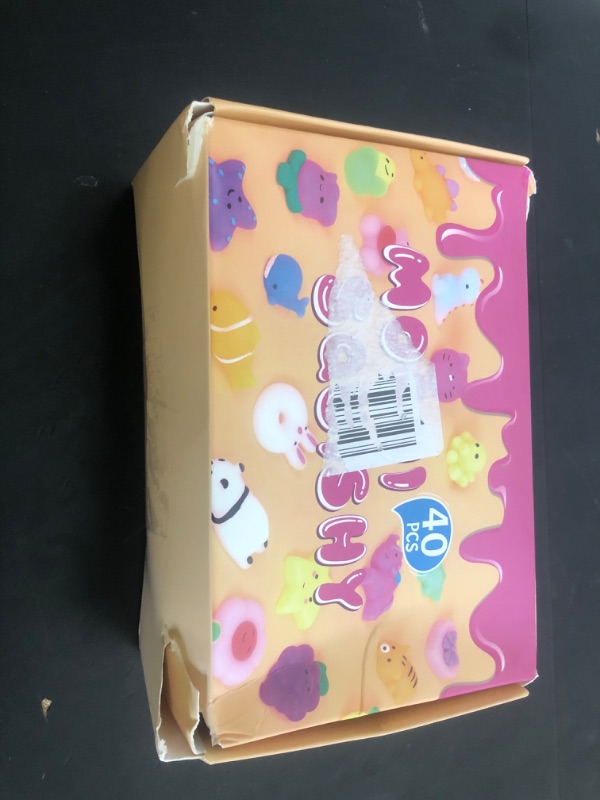 Photo 1 of VISCOO 40 Pack Squishy Toys Squishies, Mochi Squishy Party Favors for Kids, Squishies for Kids Fidget Toys Stress Reliever,Treasure Box Toys for Classroom Prizes,Goodie Bags Fillers Birthday Gifts
