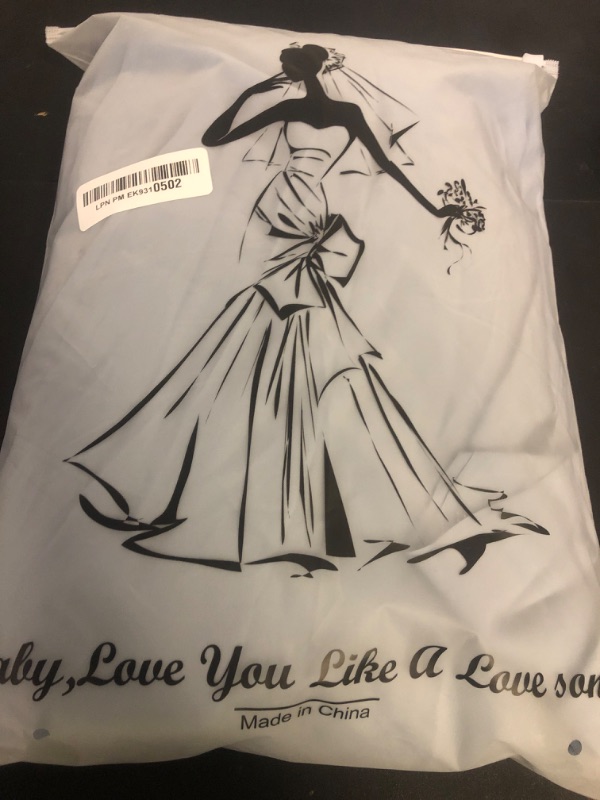Photo 1 of Lrhneeior Dusty Blue Chiffon Spaghetti Straps Bridesmaid Dresses Tie Prom Dresses for Women Wedding US8