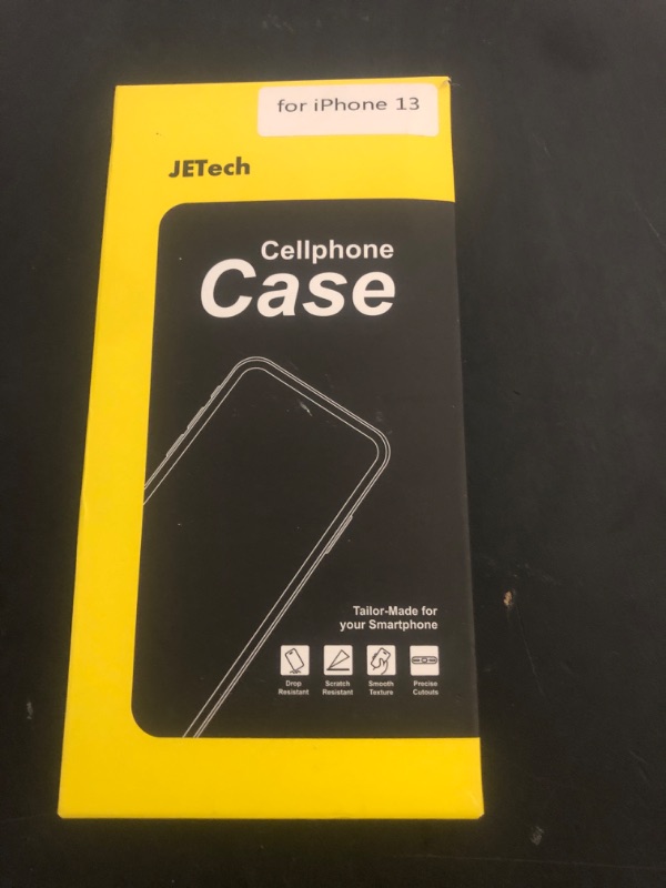 Photo 1 of JETech Case for iPhone 13 6.1-Inch, Shockproof Phone Bumper Cover, Solid Color Matte TPU Frame, Anti-Scratch Clear Back (Pink)