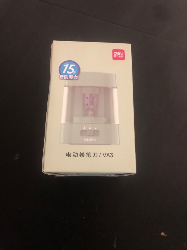 Photo 1 of Deli Electric Pencil Sharpener, Automatic Pencil Sharpeners for No.2 Pencils Colored Pencils, USB & Battery Operated Pencil Sharpener for Kids, School, Home, Office, Classroom, Green