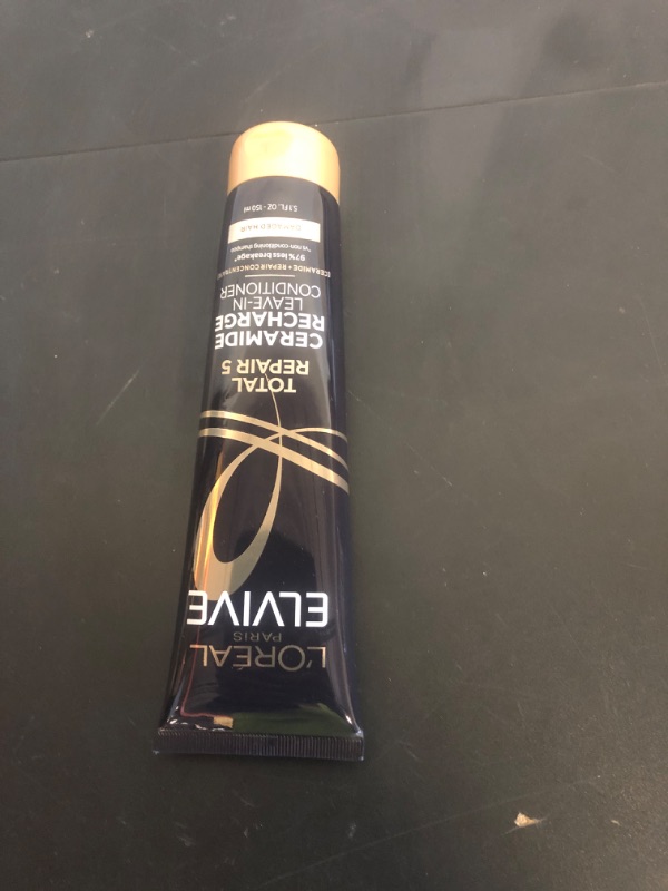 Photo 1 of L'Oreal Paris Elvive Total Repair 5 Protein Recharge Leave In Conditioner Treatment, and Heat Protectant, 2 pack, (5.1 Ounce each) (Packaging May Vary)