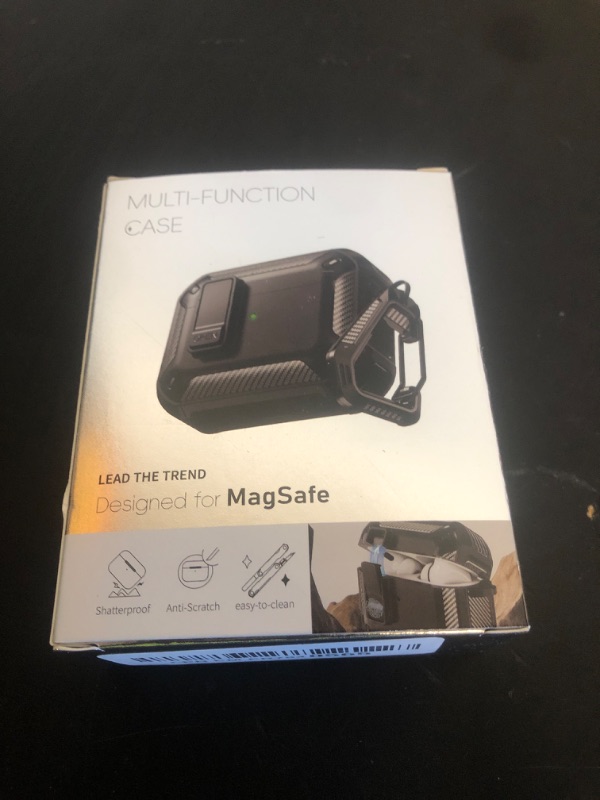 Photo 1 of RFUNGUANGO Compatible AirPods Pro 2nd Generation Case with Phone Holder and Compatible Back Magnetic Suction Function, Suitable for AirPods Pro 2 Case, RedLPNPMER7640565
