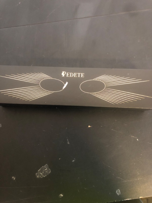Photo 1 of Pedete Red Light Therapy for Eyes, 3 Modes Under-Eye Red Light Eye Mask, Eye Massager for Fine Lines Eye Bags and Dark Circles for Men Women(Black)
