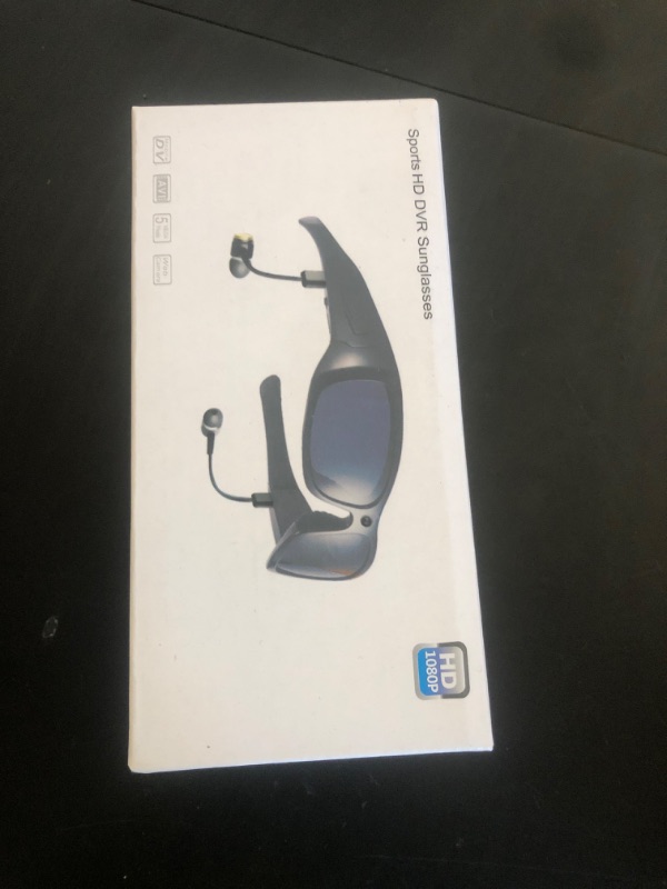Photo 1 of Camera Glasses HD 1080P Video Glasses Bluetooth Sunglasses Camera UV Protection Polarized Lens Sport Action Cam with Earphones for Travel, Cycling, Driving and Other Outdoor Sports
