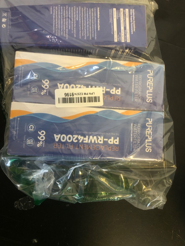 Photo 1 of PUREPLUS DA97-17376B Replacement for Samsung HAF-QIN, HAF-QIN/EXP, DA97-08006C, RF23M8070SG, RF23M8070SR, RF23M8090SG, RF23M8090SR, RF23M8570SR, RF23M8590SG,RWF4200A, Refrigerator Water Filter,3PACK