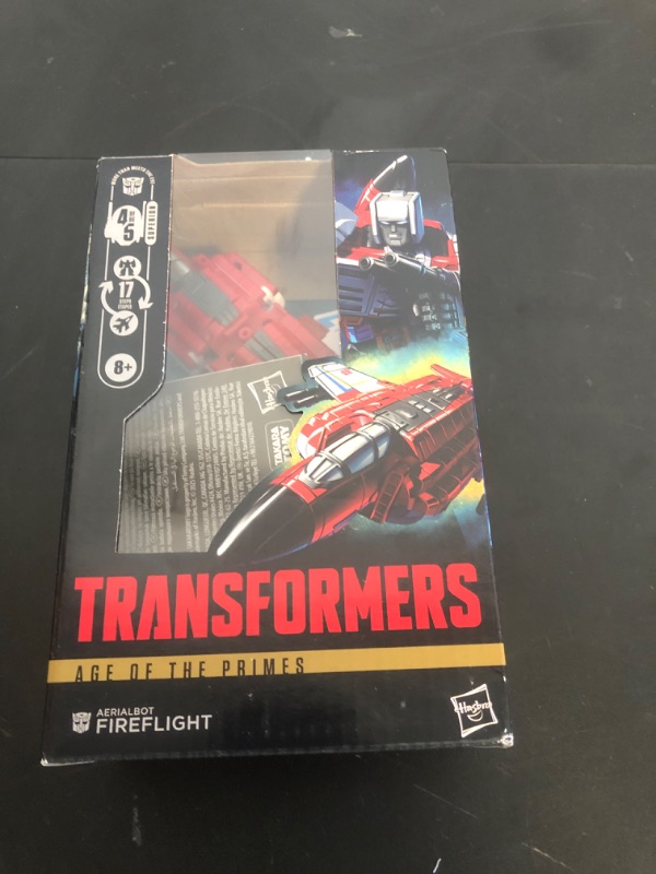 Photo 1 of TRANSFORMERS Age of The Primes Aerialbot Fireflight, Deluxe Class 5.5-Inch Converting Action Figure, Robot Toys for Ages 8+