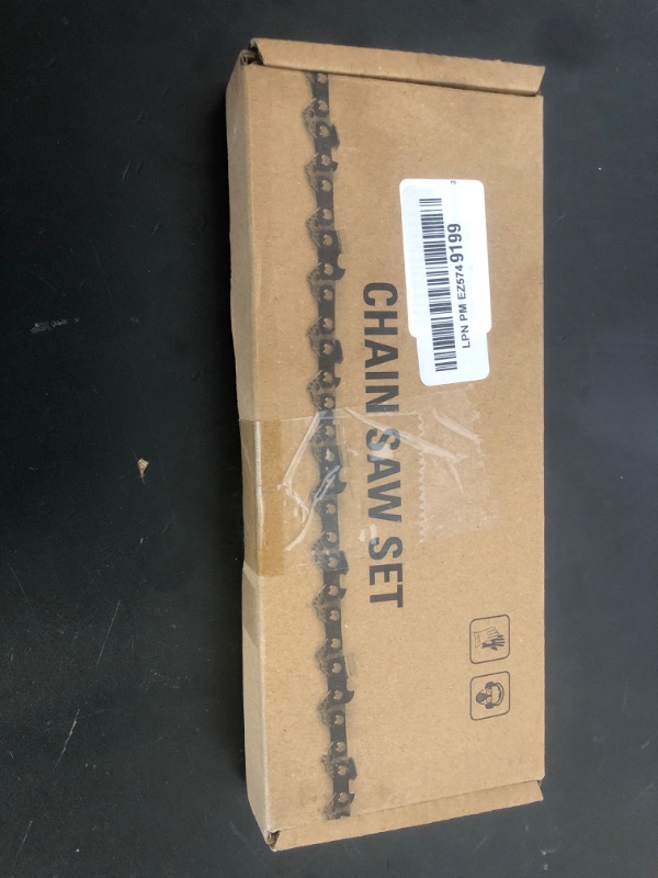 Photo 1 of 5 Pack 14 Inch Chainsaw Chain 52 Drive Links .050" Gauge, 3/8" Pitch Replacement Chains Compatible with Husqvarna, Echo, Poulan, Craftsman
