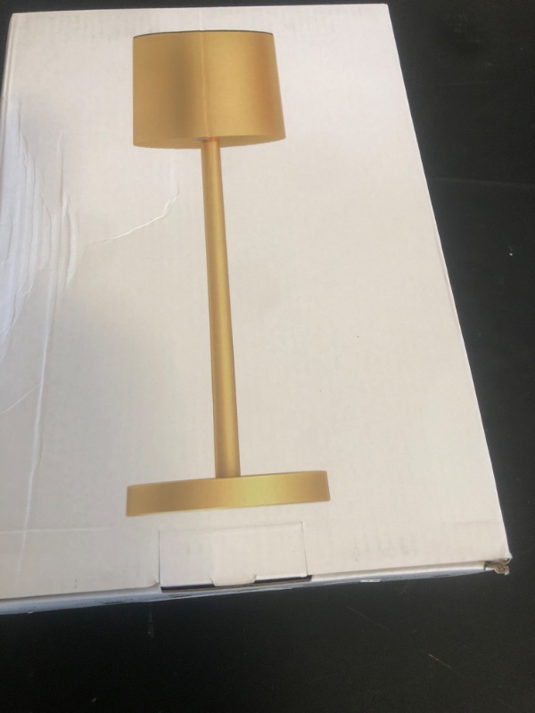 Photo 1 of TBBGA LED Cordless Table Lamps Set of 2,Portable Rechargeable 5000mAh Outdoor Table Lamp,3 Color Stepless Dimming Battery Powered Lamp, Table Light for Outside/Patio/Restaurant/Home.(Wood Grain)
