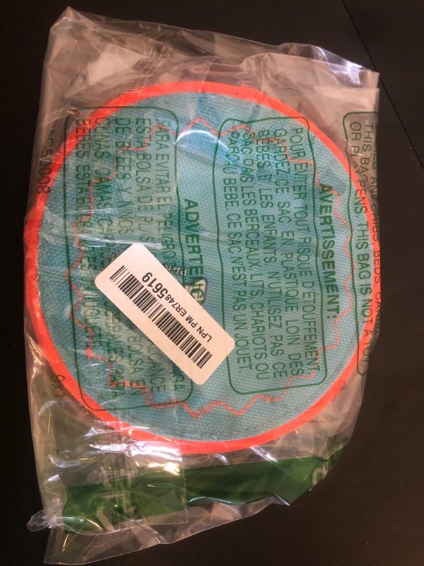 Photo 1 of Chuckit! Paraflight Flying Disc Dog Toy - Water Floating Flyer - Durable Nylon Construction with Soft Rubber Edges - For Small and Medium Dogs - Size Small - 6.75" L x 6.75" W - Pack of 1