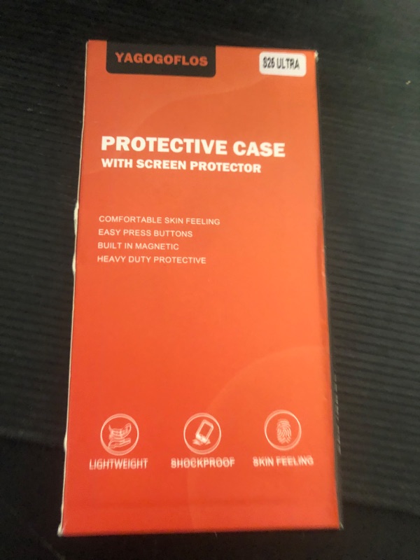 Photo 1 of [4 in 1] Magnetic for Samsung Galaxy S25 Ultra Case, 2 Pics Privacy Screen Protectors and 1 Pic Camera Protector, Fit for MagSafe, Military Grade Shockproof Translucent Matte S25 Ultra Cover, Black