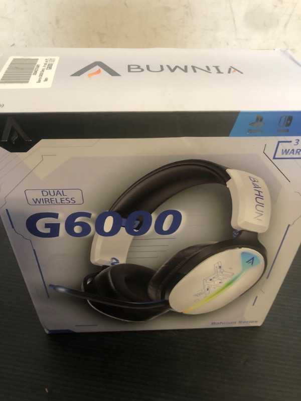 Photo 1 of Wireless Gaming Headset for Ps5, Ps4, PC, Switch, 2.4GHz+BT5.3 | Competition-Grade Pinpoint | 7.1 Surround Sound for Total Victory | Noise-Canceling Flip-Mute Mic |1500mAh All-Day Marathon 40H Battery