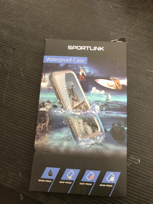 Photo 1 of SPORTLINK for iPhone 17 Waterproof Case - Shockproof Dustproof Case with Built-in Screen Protector, Full Body Heavy Duty Sealed Protective Cover for iPhone 17 6.3" Blue/Frosted Clear