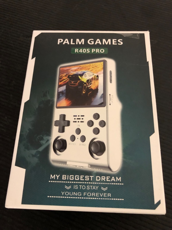 Photo 1 of R40S Pro Handheld Retro Gaming Console – 256GB Storage, 3800mAh Battery, 3.5" Full-Lamination IPS Screen, 20+ Emulators, Preloaded 30,000 Games, WiFi Multiplayer Support (Gray)