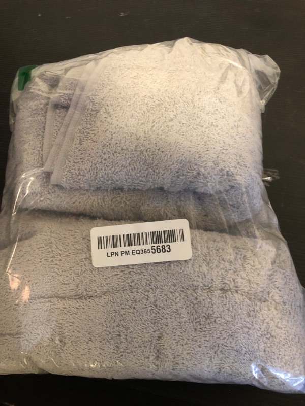 Photo 1 of MALLONI HOME Cotton 2 Pack Oversized Bath Towel Set 28x55 inches, Large Bath Towels, Ultra Absorbant Compact Quickdry & Lightweight Towel, Ideal for Gym Travel Camp Pool - Light Grey
