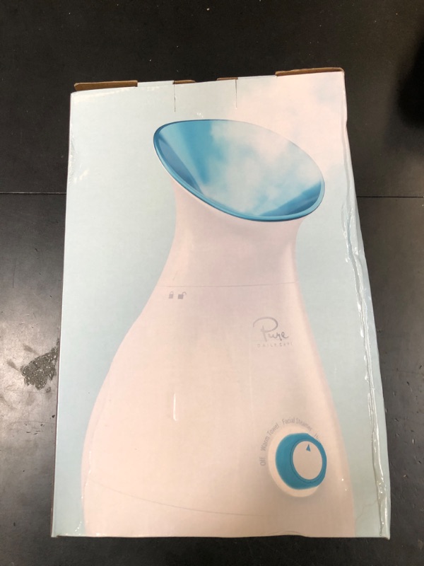 Photo 1 of Pure Daily Care NanoSteamer Large 3-in-1 Nano Ionic Facial Steamer with Precise Temp Control - Humidifier - Unclogs Pores - Blackheads - Spa Quality - Bonus 5 Piece Stainless Steel Skin Kit (Teal)