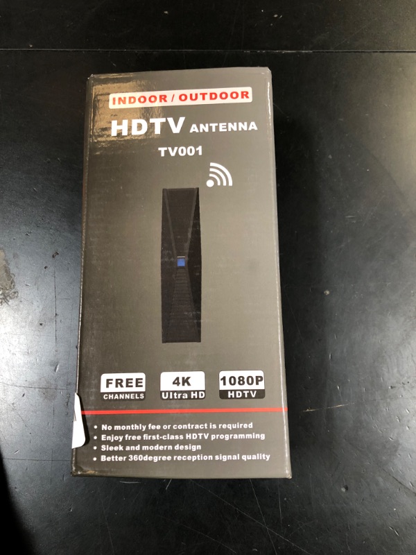 Photo 1 of 2025 Antenna for Smart TV for Local Channels,TV Antenna Indoor for Long Range Reception, Digital Antenna for Easy Installation and All Smart/Old TVs, Supports 4K 1080P HD VHF UHF