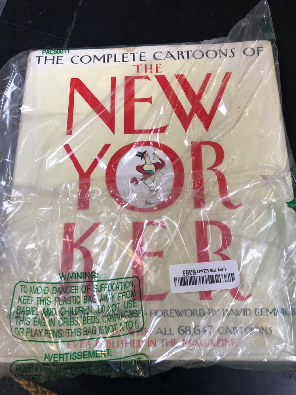 Photo 1 of THE COMPLETE CARTOONS OF "THE NEW YORKER" EDITED BY ROBERT MANKOFF ~ FOREWORD BY DAVID REMNICK  INCLUDES 2 CDS WITH ALL 68,647 CARTOONS EVER PUBLISHED IN MAGAZINES 