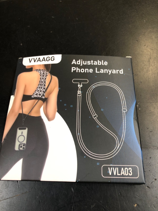 Photo 1 of VVAAGG Cell Phone Lanyard for iPhone: Crossbody Phone Strap Adjustable Neck Wrist Strap Anti Theft Long Lanyard Travel Essential for Women Most iPhone and Android Smartphones