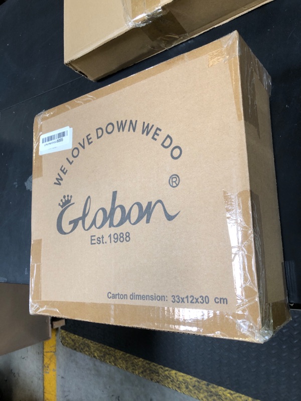 Photo 1 of Globon Summer Down Blanket King Size, Extra Lightweight Comforter/Duvet Insert for Hot Sleepers, Noiseless & Extra Soft,12 Ounce Fill Weight, Grey