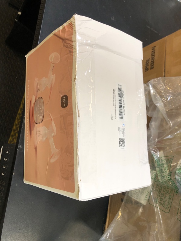 Photo 1 of NCVI Electric Breast Pump 8782, Portable Hospital-Grade Double Pump with 4 Modes & 9 Levels, Anti-Backflow, Rechargeable Quiet Breastfeeding Pump for Efficient Comfortable Use at Home, Work or Travel